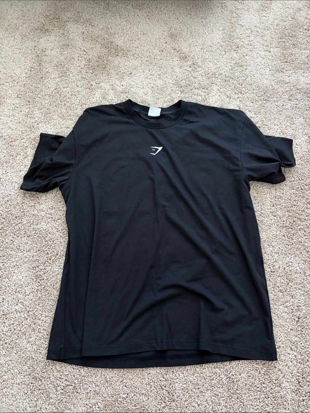 Gym Performance Black T-Shirt - oversized size M unisex never worn